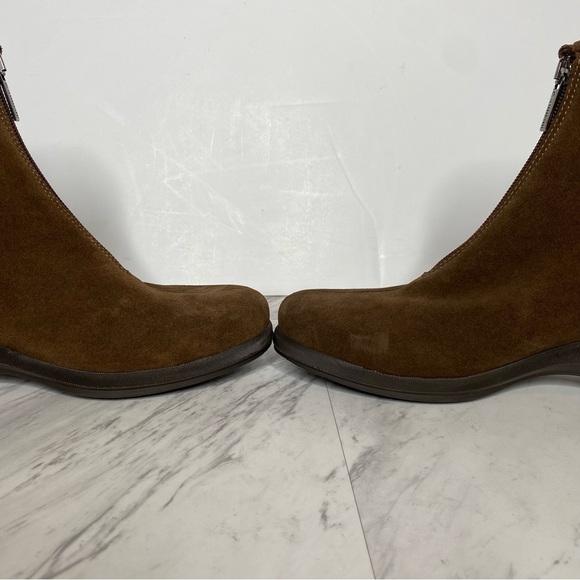La Canadienne Shiane Brown Front Zip Bootie 8M - Picture 6 of 16